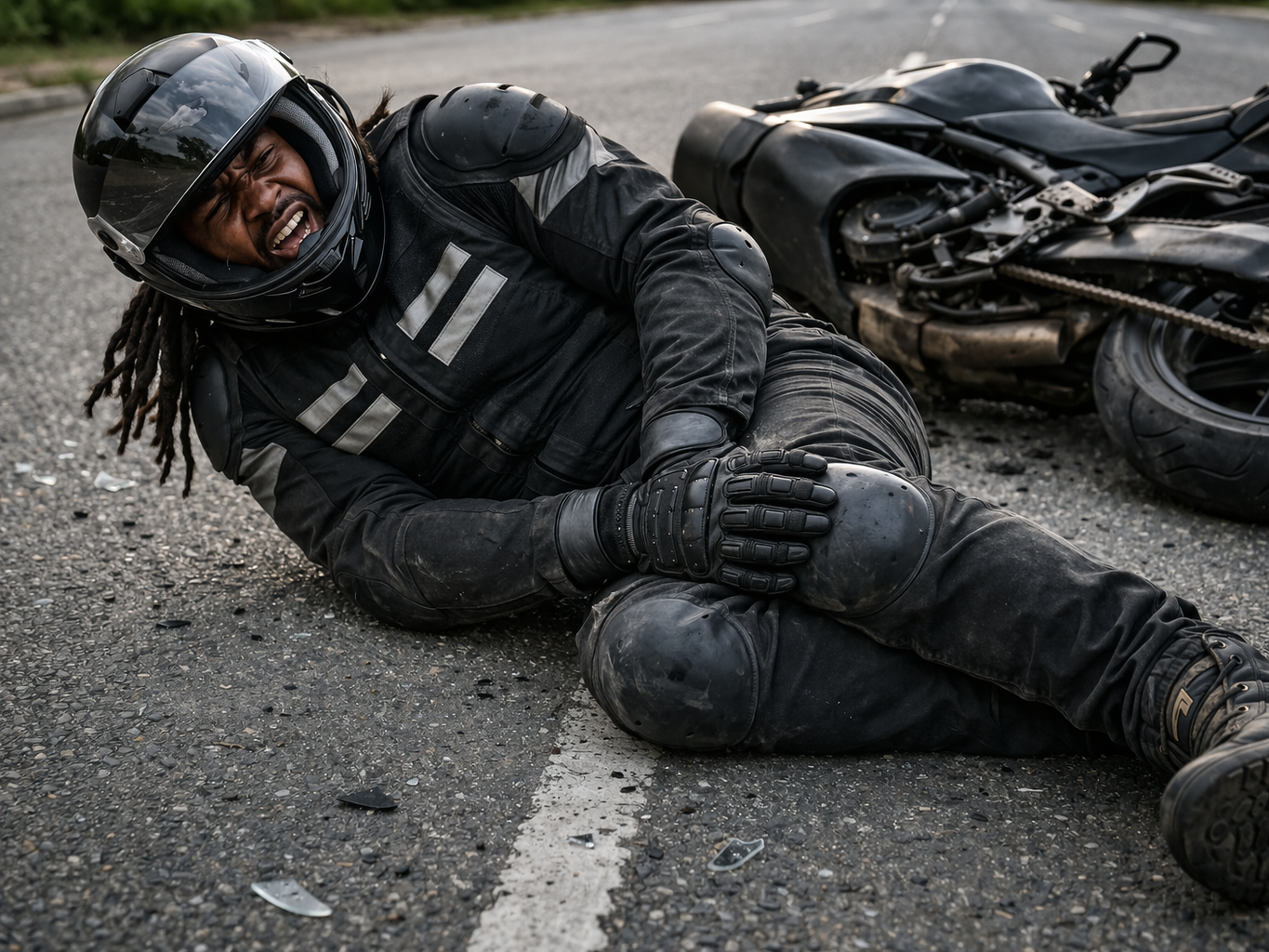 Motorcyclist scenario